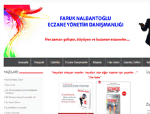 Tablet Screenshot of faruknalbantoglu.com